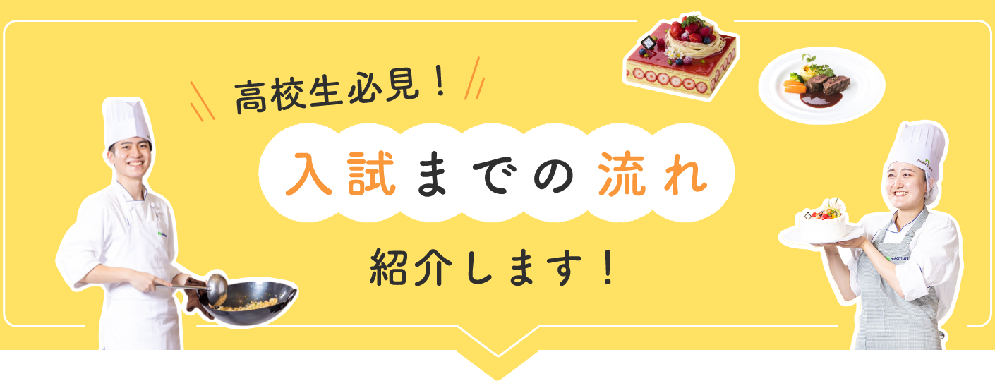 入試までの流れ