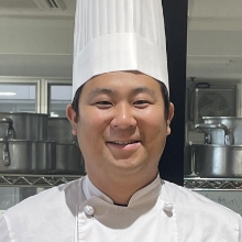 大和青藍高校 調理科教員 府川清貴さんのポートレート